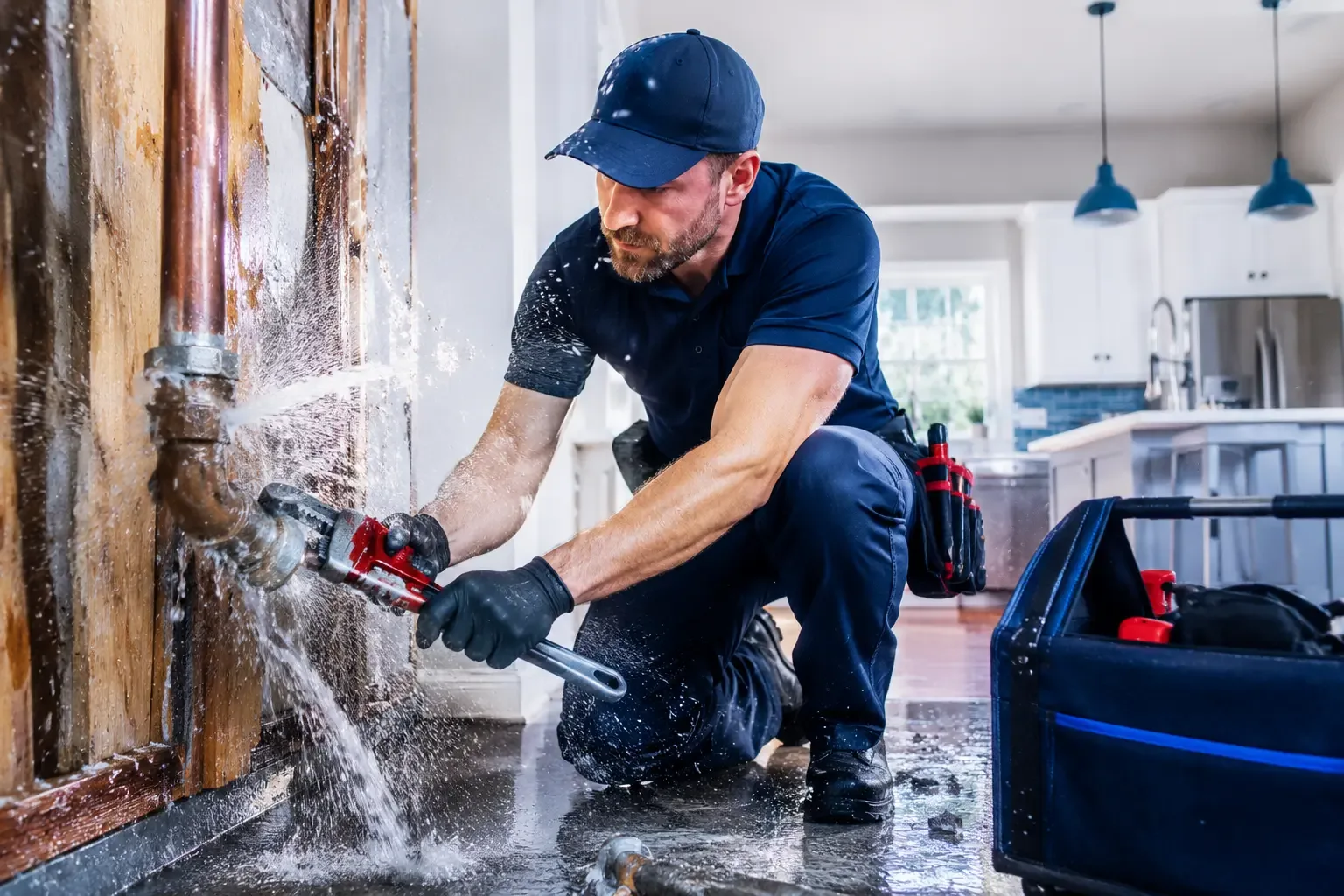 Local emergency pipe repair professionals in Falkland, NC